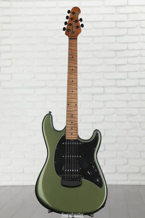  Ernie Ball Music Man Cutlass RS HSS Electric Guitar - Emerald Iris, Sweetwater Exclusive Demo