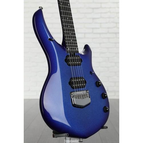  Ernie Ball Music Man John Petrucci Signature Majesty Electric Guitar - Pacific Blue Sparkle, Sweetwater Exclusive Demo