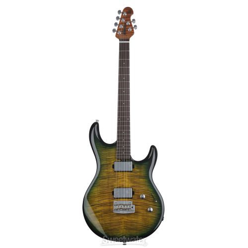  Ernie Ball Music Man Steve Lukather L4 Maple Top Electric Guitar - Gator Burst
