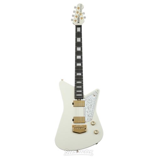  Ernie Ball Music Man Mariposa Electric Guitar - Imperial White