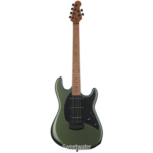  Ernie Ball Music Man Cutlass RS HSS Electric Guitar - Emerald Iris, Sweetwater Exclusive