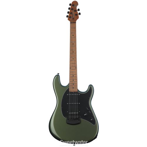  Ernie Ball Music Man Cutlass RS HSS Electric Guitar - Emerald Iris, Sweetwater Exclusive