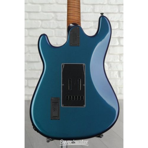  Ernie Ball Music Man Cutlass RS HSS Electric Guitar - Sapphire Iris, Sweetwater Exclusive