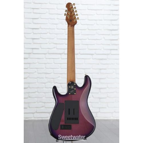  Ernie Ball Music Man Jason Richardson Signature Cutlass HH 7-String Electric Guitar - Majora Purple