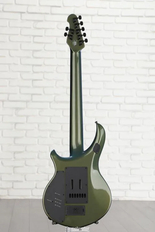  Ernie Ball Music Man John Petrucci Signature Majesty 7 Electric Guitar - Emerald Iris, Sweetwater Exclusive