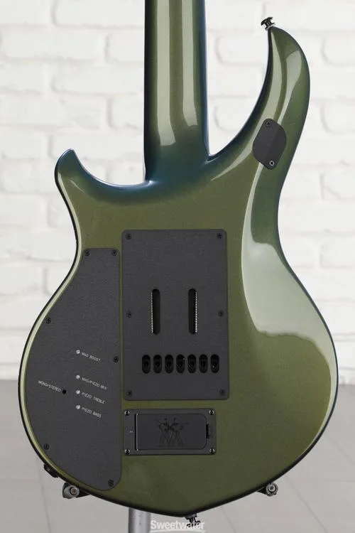  Ernie Ball Music Man John Petrucci Signature Majesty 7 Electric Guitar - Emerald Iris, Sweetwater Exclusive