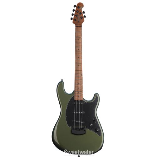  Ernie Ball Music Man Cutlass HT SSS Electric Guitar - Emerald Iris, Sweetwater Exclusive