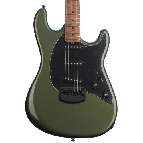  Ernie Ball Music Man Cutlass HT SSS Electric Guitar - Emerald Iris, Sweetwater Exclusive