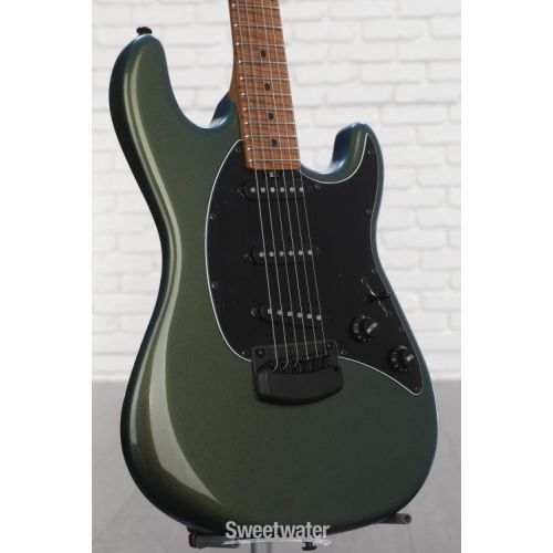  Ernie Ball Music Man Cutlass HT SSS Electric Guitar - Emerald Iris, Sweetwater Exclusive