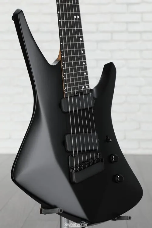  Ernie Ball Music Man Kaizen 7 Solidbody Electric Guitar - Apollo Black