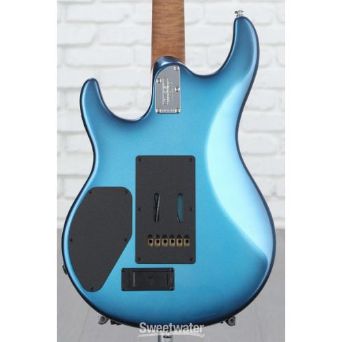  Ernie Ball Music Man Steve Lukather L4 SSS Electric Guitar - Blueburst