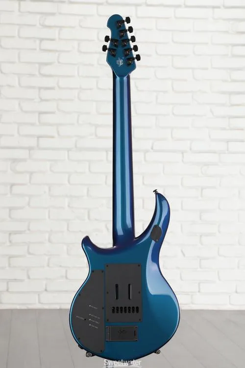  Ernie Ball Music Man John Petrucci Majesty 7 Electric Guitar - Sapphire Iris, Sweetwater Exclusive