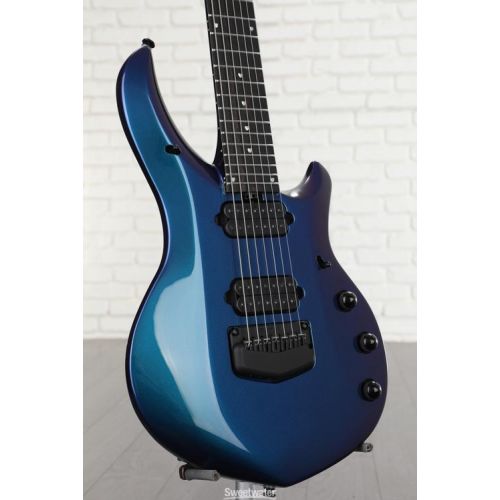  Ernie Ball Music Man John Petrucci Majesty 7 Electric Guitar - Sapphire Iris, Sweetwater Exclusive