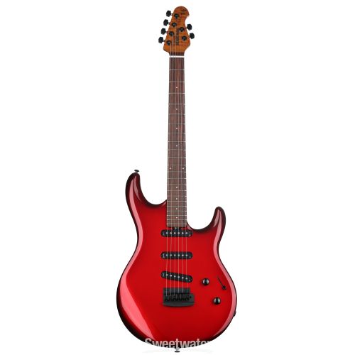  Ernie Ball Music Man Steve Lukather L4 SSS Electric Guitar - Redburst
