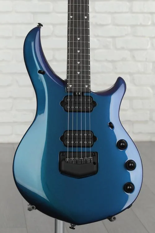 Ernie Ball Music Man John Petrucci Signature Majesty 6 Electric Guitar - Sapphire Iris, Sweetwater Exclusive