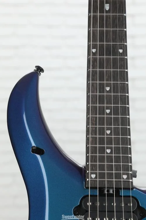  Ernie Ball Music Man John Petrucci Signature Majesty 6 Electric Guitar - Sapphire Iris, Sweetwater Exclusive