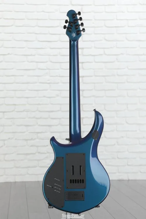  Ernie Ball Music Man John Petrucci Signature Majesty 6 Electric Guitar - Sapphire Iris, Sweetwater Exclusive