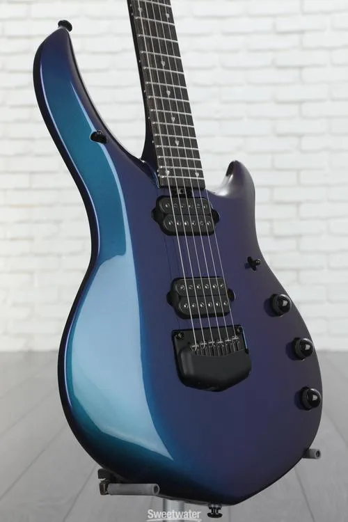  Ernie Ball Music Man John Petrucci Signature Majesty 6 Electric Guitar - Sapphire Iris, Sweetwater Exclusive