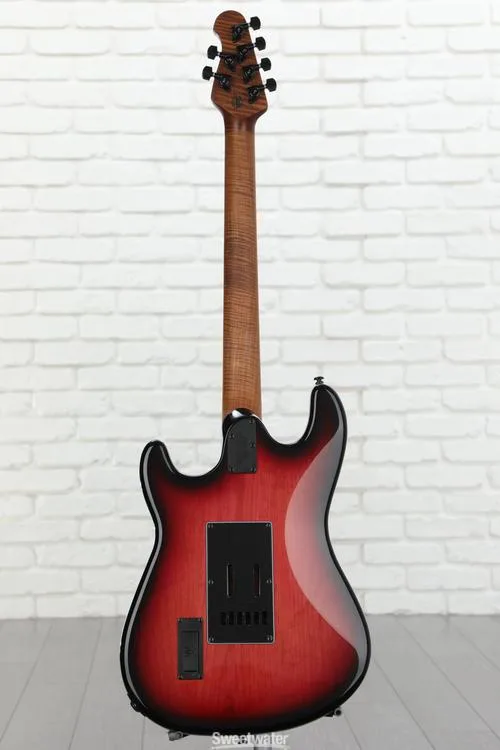  Ernie Ball Music Man Cutlass HT Electric Guitar - Raspberry Burst