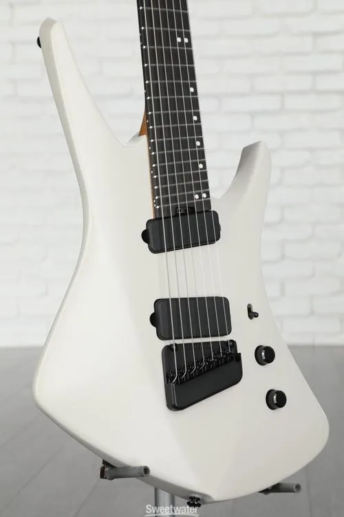  Ernie Ball Music Man Kaizen 7-string Solidbody Electric Guitar - Chalk White