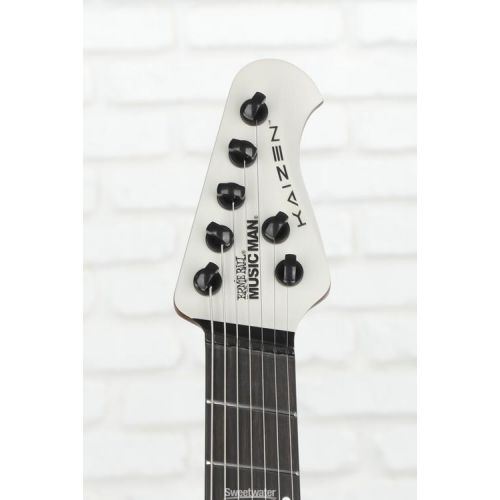  Ernie Ball Music Man Kaizen 7-string Solidbody Electric Guitar - Chalk White