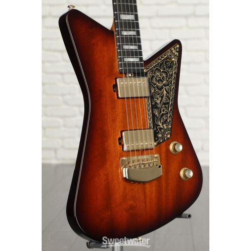  Ernie Ball Music Man Mariposa Electric Guitar - Sahara Sunset