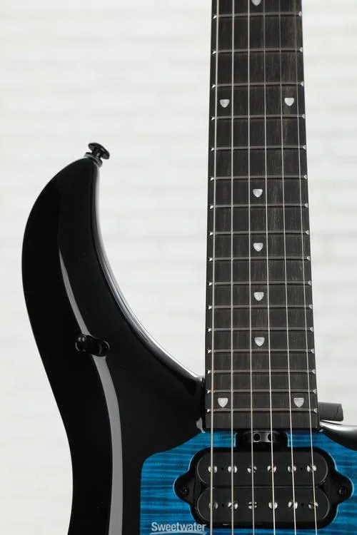 Ernie Ball Music Man John Petrucci Majesty 6 Electric Guitar - Okelani Blue