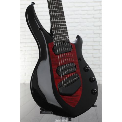  Ernie Ball Music Man John Petrucci Majesty 8 String Electric Guitar - Sanguine Red