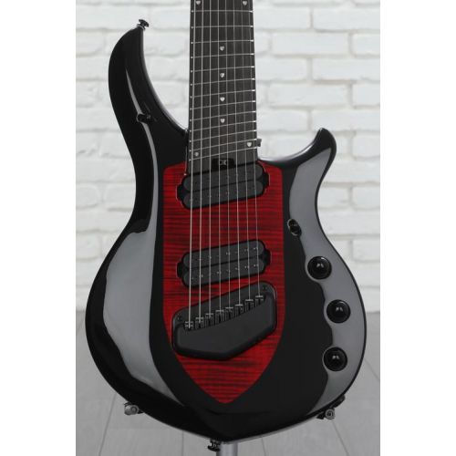  Ernie Ball Music Man John Petrucci Majesty 8 String Electric Guitar - Sanguine Red