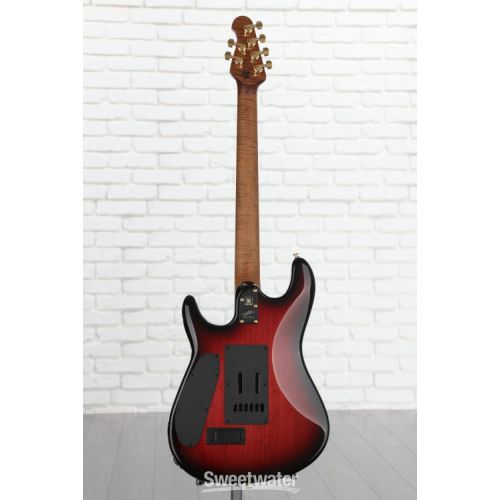  Ernie Ball Music Man Jason Richardson Signature Cutlass HH Electric Guitar - Rorschach Red