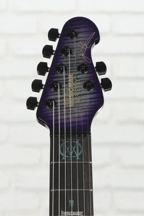  Ernie Ball Music Man John Petrucci Limited-edition Maple Top Majesty 7 String Electric Guitar - Amethyst Crystal