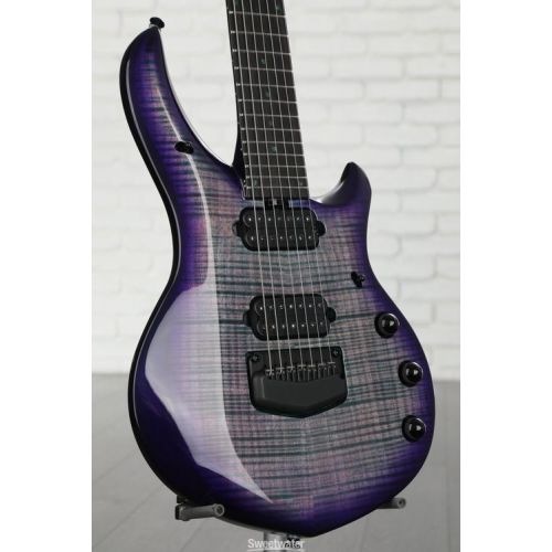  Ernie Ball Music Man John Petrucci Limited-edition Maple Top Majesty 7 String Electric Guitar - Amethyst Crystal