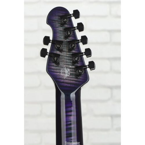  Ernie Ball Music Man John Petrucci Limited-edition Maple Top Majesty 7 String Electric Guitar - Amethyst Crystal