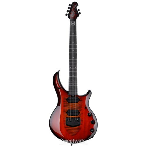  Ernie Ball Music Man John Petrucci Signature Majesty Electric Guitar - Ember Glow
