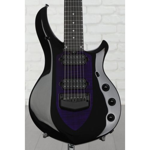  Ernie Ball Music Man John Petrucci Majesty 7 Electric Guitar - Wisteria Blossom