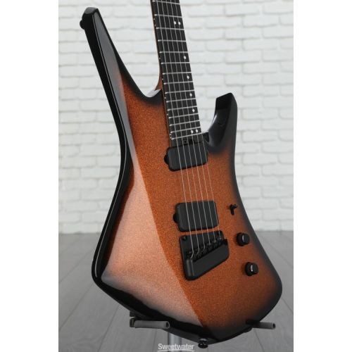  Ernie Ball Music Man Kaizen 6 Solidbody Electric Guitar - Ember Burst