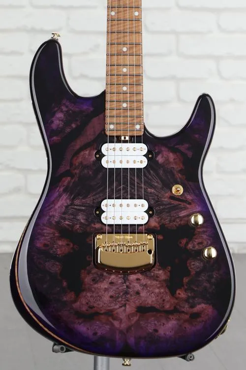 Ernie Ball Music Man Jason Richardson Signature Cutlass HH Electric Guitar - Majora Purple