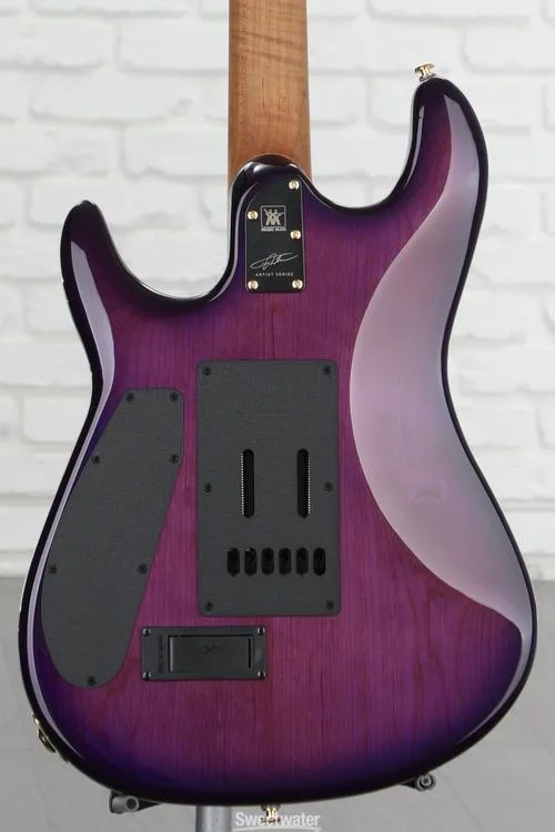  Ernie Ball Music Man Jason Richardson Signature Cutlass HH Electric Guitar - Majora Purple