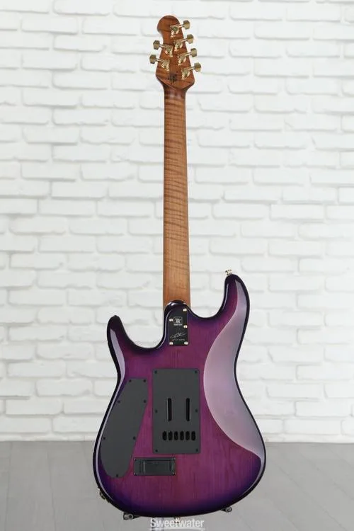  Ernie Ball Music Man Jason Richardson Signature Cutlass HH Electric Guitar - Majora Purple