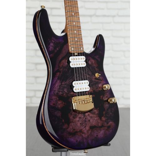  Ernie Ball Music Man Jason Richardson Signature Cutlass HH Electric Guitar - Majora Purple