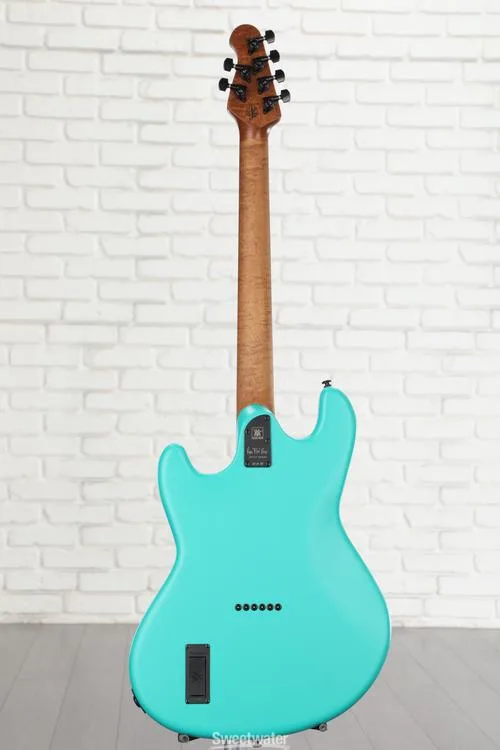  Ernie Ball Music Man Limited-edition Signature Fluff StingRay HT Electric Guitar - Tealy Dan, Sweetwater Exclusive