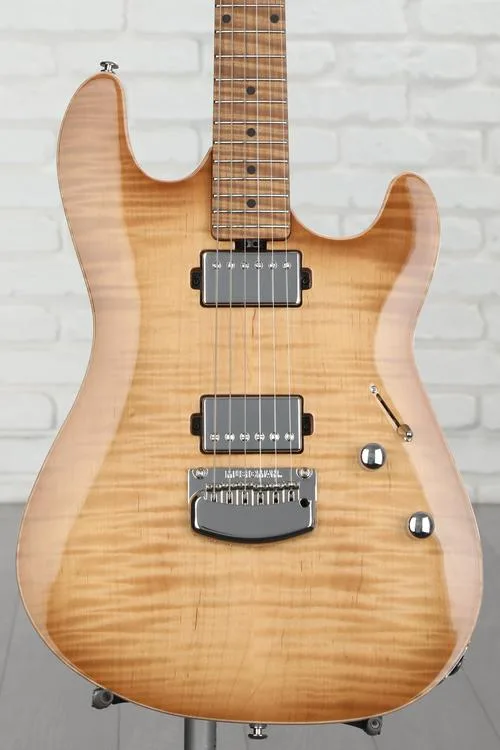 Ernie Ball Music Man Sabre Electric Guitar - Honey Suckle