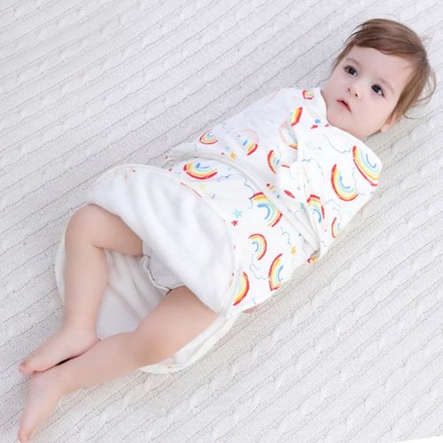  EsTong Baby Newborn SleepSack 100% Cotton Nest Soft Wrap Baby Swaddle Wearable Blanket Blue
