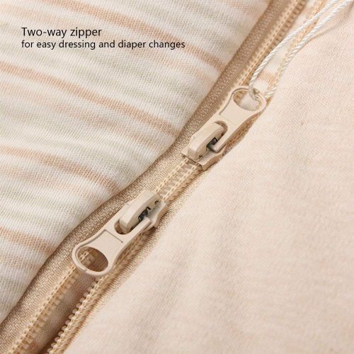  EsTong Unisex Baby Sleep Bag Wearable Blanket Cotton Sleeping Bag Long Sleeve Nest Nightgowns Rabbit/3.5 Tog M/1-2 Years