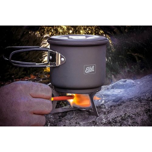  Esbit 1300-Degree Smokeless Solid 14g Fuel Tablets for Backpacking, Camping, and Emergency Prep