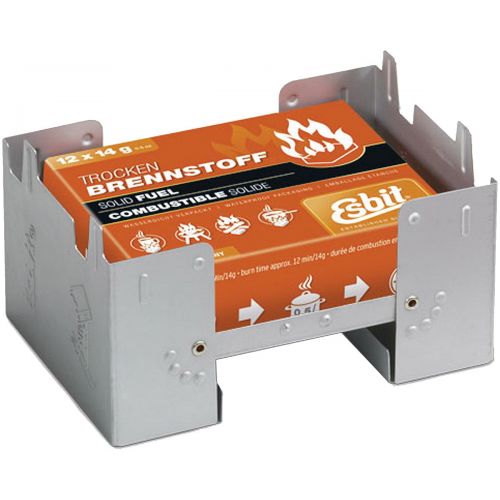  ESBIT - LARGE POCKET STOVE W FUEL 12PC(LM118350)