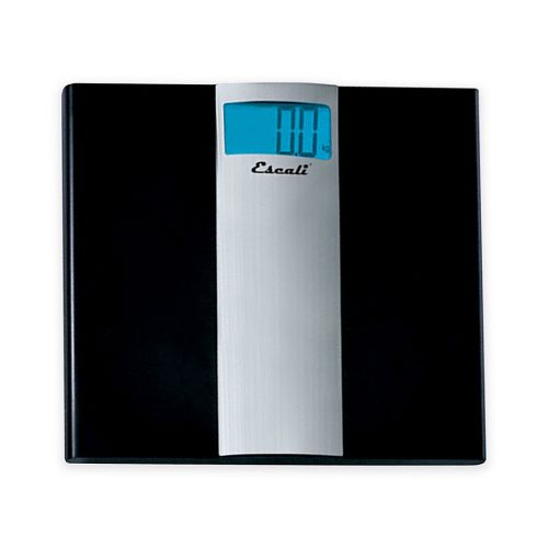  Escali Ultra Slim Digital Bath Scale in BlackSilver