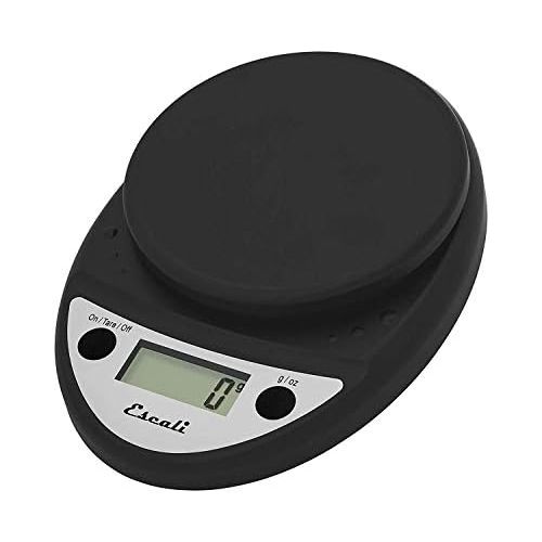  Escali Primo P115CH Precision Kitchen Food Scale for Baking and Cooking, Lightweight and Durable Design, LCD Digital Display, Black: Digital Kitchen Scales: Kitchen & Dining