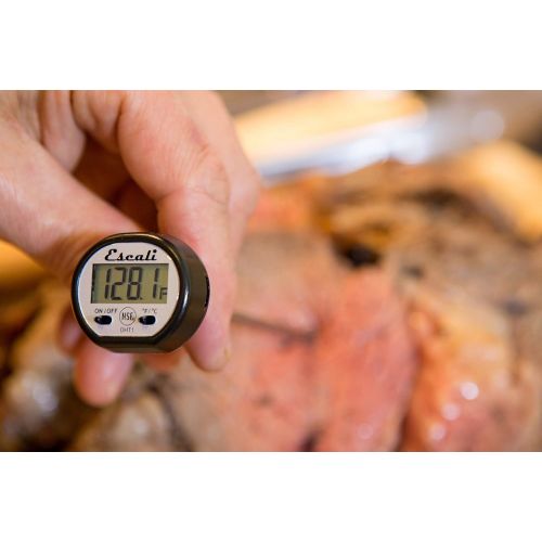 Escali DHT1 Digital Kitchen Thermometer, Normal, Black: Kitchen & Dining