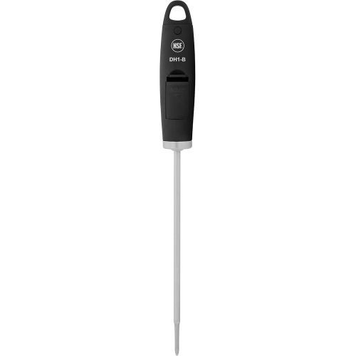  Escali DH1-B Gourmet Digital Stainless Steel Probe Meat Thermometer, Quick Read Measurements, Pocket Sheath w/Cooking Temperatures, -49/392F Degree Range, Black: Kitchen & Dining